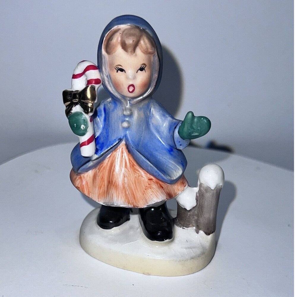 1950s Napcoware Christmas Figurines - Vintage Japan, Mint Condition